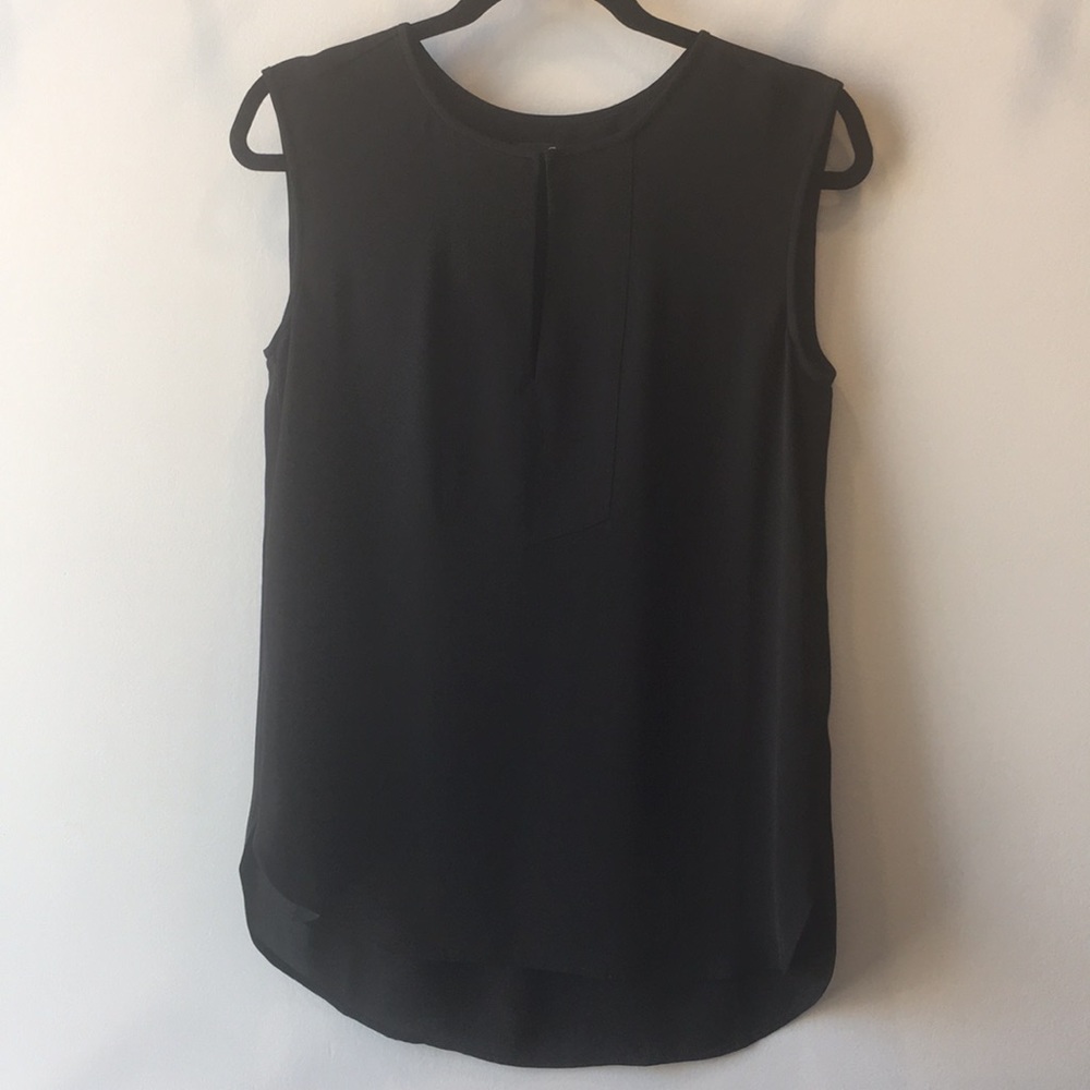 J. Crew front slit blouse